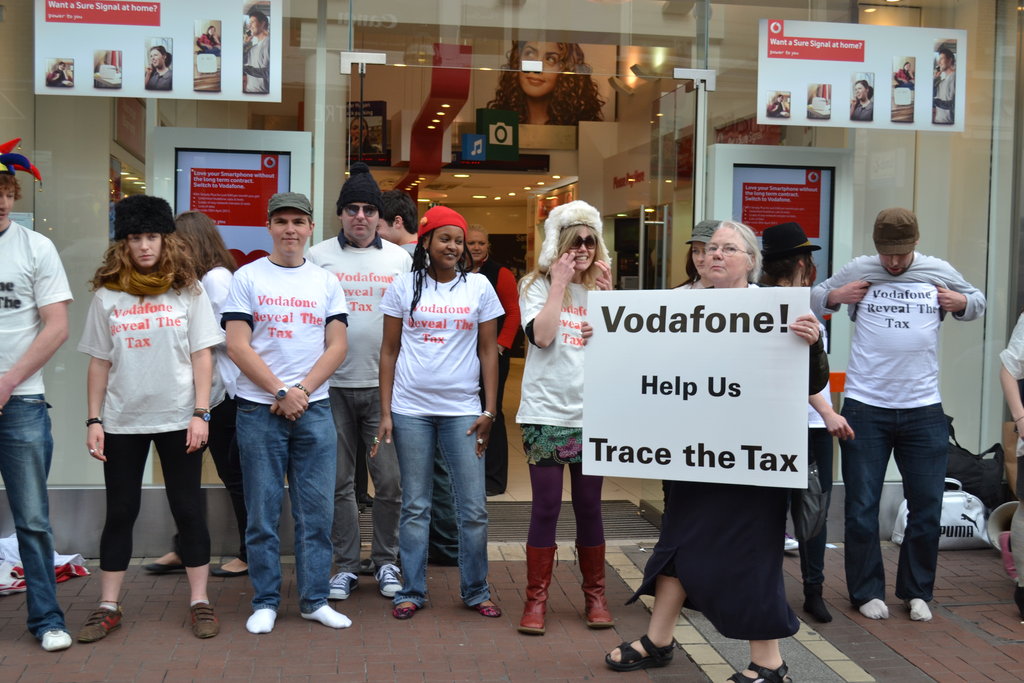 Campaigners Reveal all for Tax Justice